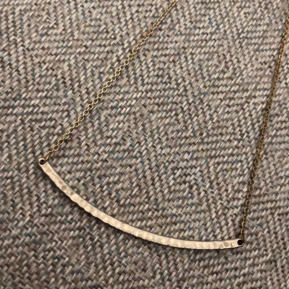 Gold Bar Necklace